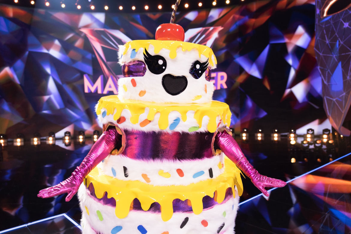Mask Singer. Zjawiskowe kostiumy uczestników 1. odcinka - Tort