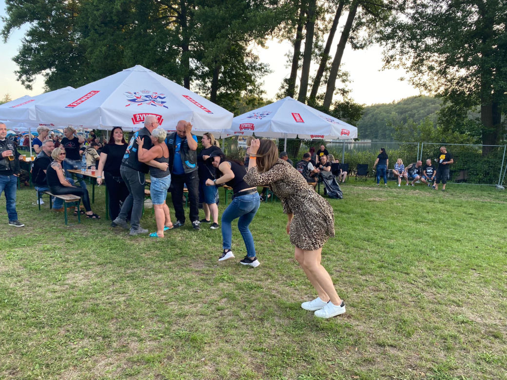 Tak bawili się fani motoryzacji podczas XXVII Festiwal Rock Blues i Motocykle w Łagowie