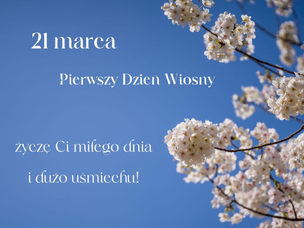 Dzień wiosny - kartki z życzeniami