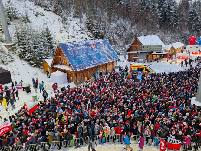 Skoki narciarskie 20‬24 w Wiśle: tak bawili się kibice  Aktywny