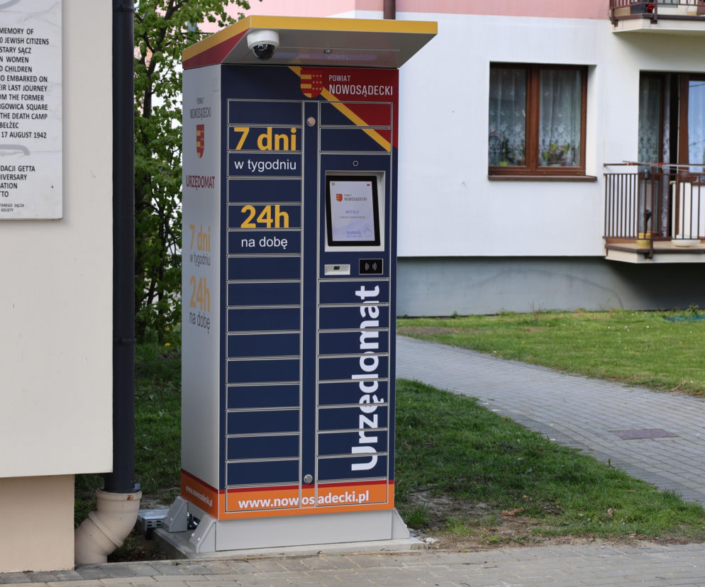 Działa już urzędomat w Starym Sączu.  Za chwilę ruszy kolejny!