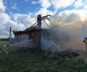 Wyjeżdżali do wypadków, pożarów i usuwania skutków wichury. Łukowscy strażacy interweniowali 69 razy w ciągu tygodnia