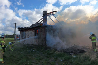 Wyjeżdżali do wypadków, pożarów i usuwania skutków wichury. Łukowscy strażacy interweniowali 69 razy w ciągu tygodnia