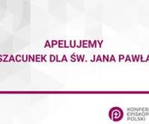 Polscy biskupi apelują o szacunek dla św. Jana Pawła II