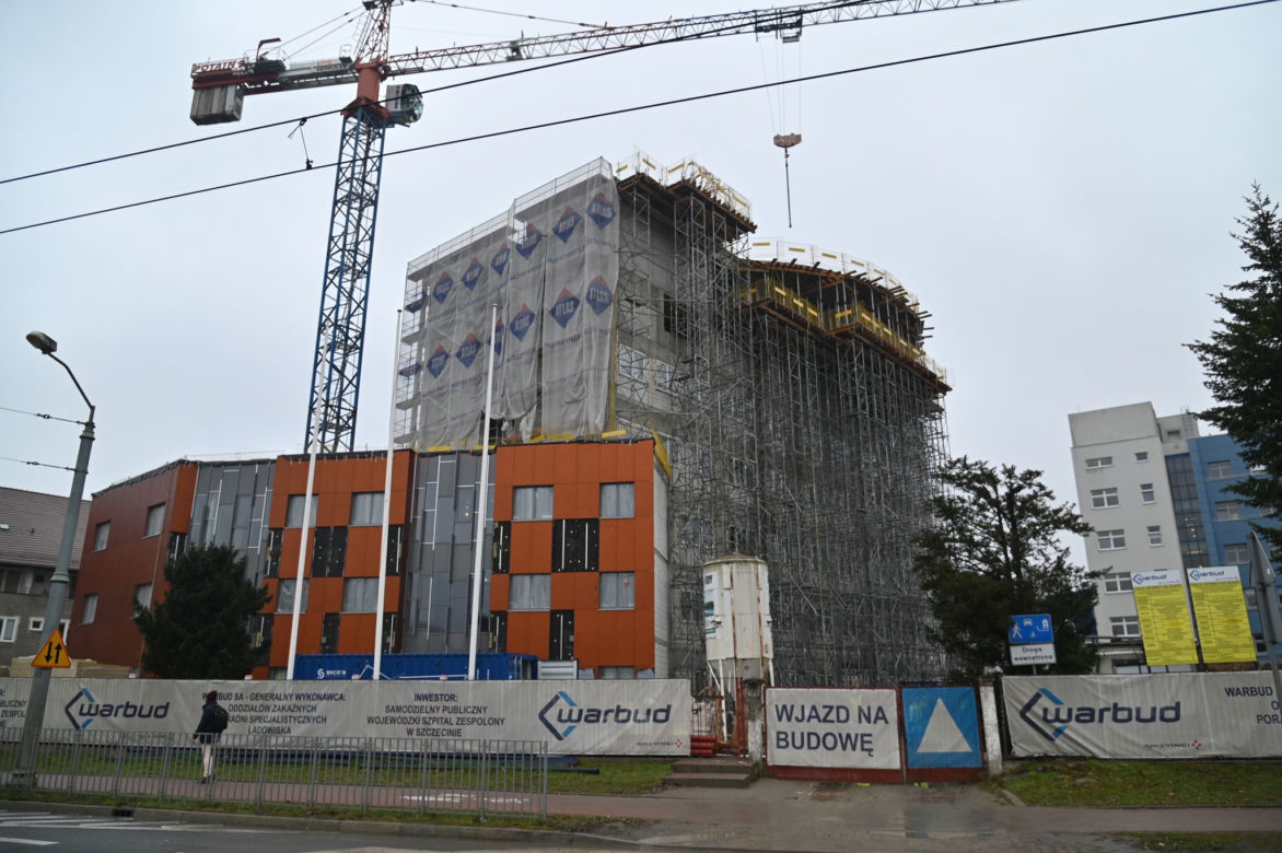 Budowa oddziału zakaźnego szpitala wojewódzkiego