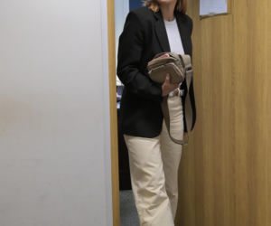 Katarzyna Wajda czekając na rozwód, całowała się w sądzie