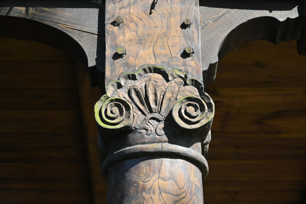 Żuławski dom podcieniowy w Marynowach z 1803 roku