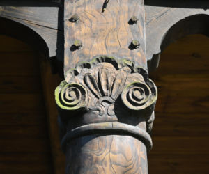 Żuławski dom podcieniowy w Marynowach z 1803 roku