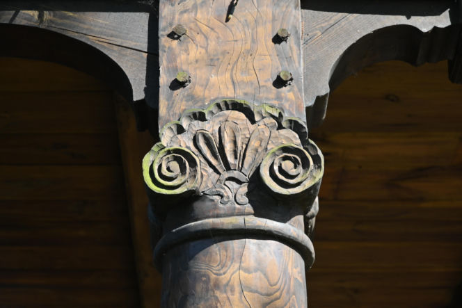 Żuławski dom podcieniowy w Marynowach z 1803 roku