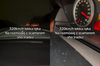 Pędził swoim BMW 320 km/h. Teraz żali się w internecie, że zabrali mu auto!