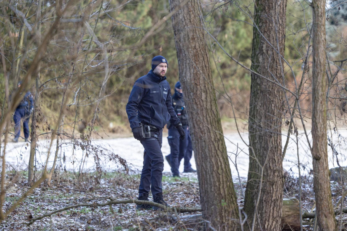 Wiktorek wpadł z mamą do stawu
