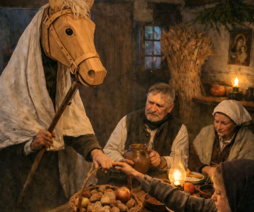 Dawniej na Warmii prezenty rozdawał szemel. Miał charakterystyczny wygląd 