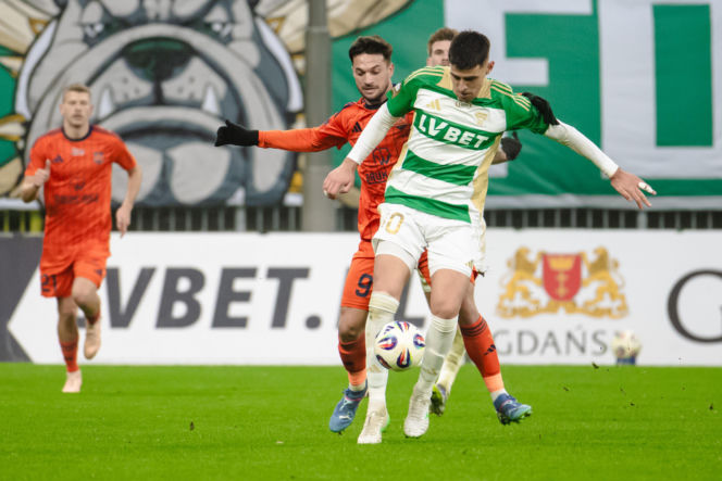 Lechia Gdańsk - Bruk-Bet Termalica Nieciecza, zdjęcia z meczu 17. kolejki PKO BP Ekstraklasy