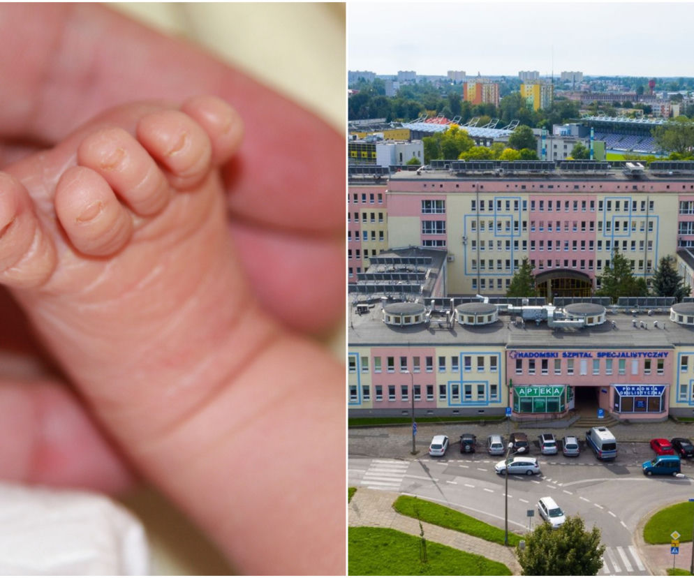Koronawirus. Noworodek uratowany od śmierci! Wrócił do szpitala w Radomiu po kilkunastu dniach