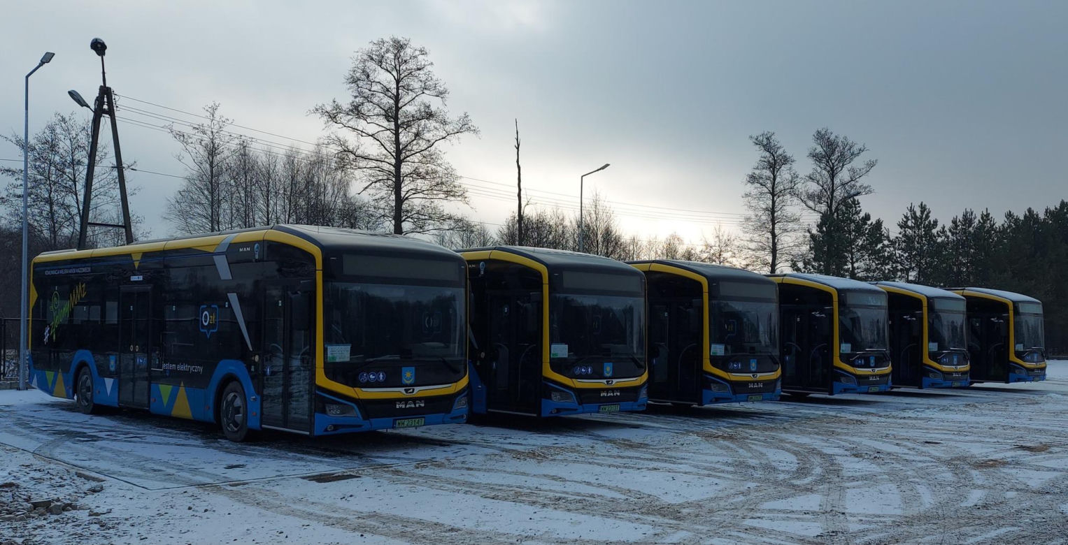 Miejska komunikacja w Mińsku Mazowieckim z elektrycznymi autobusami