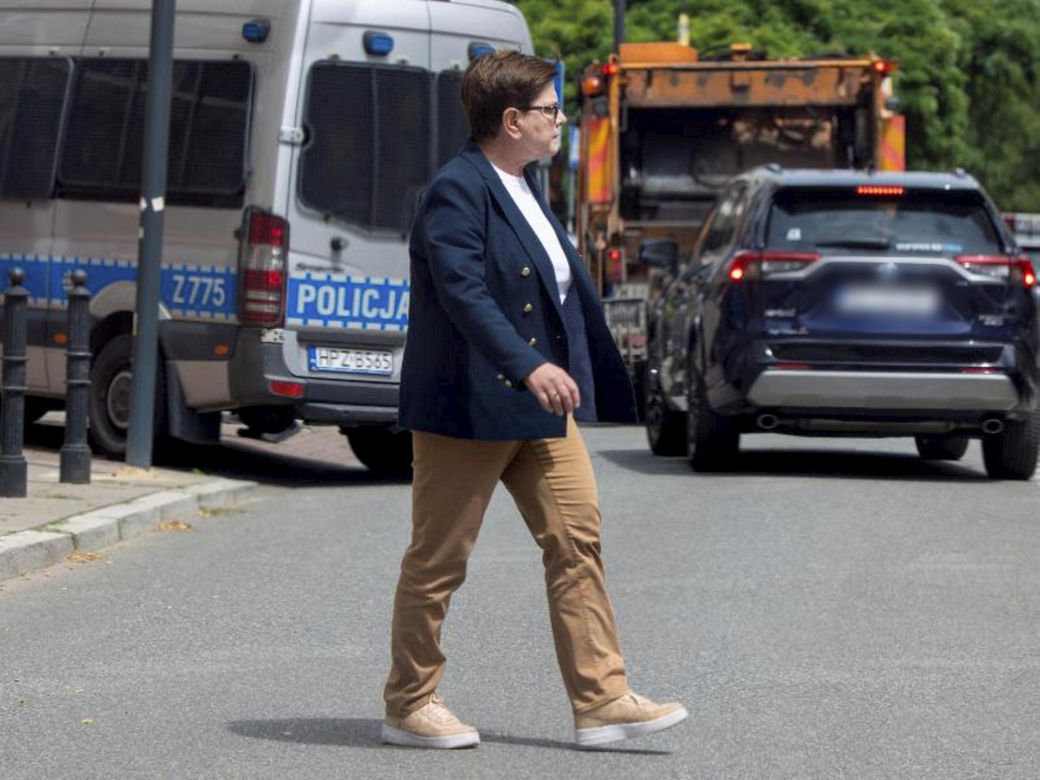Beata Szydło w odjazdowych butach