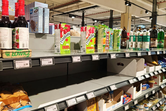 Polskie produkty w niemieckim supermarkecie