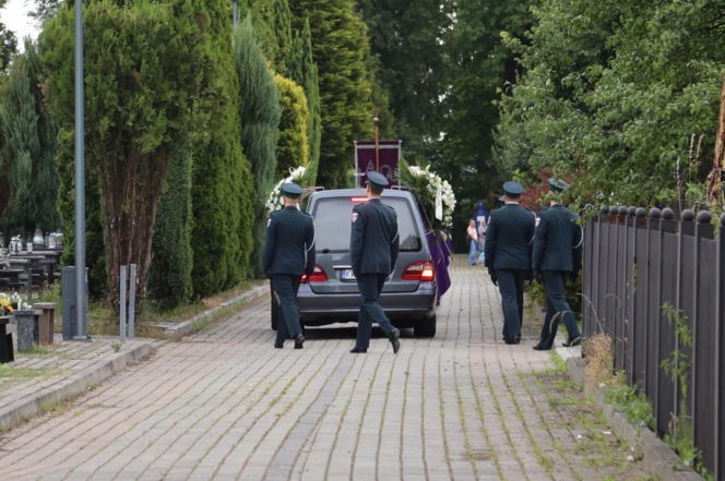 Pogrzeb ofiar zbrodni w Skawinie