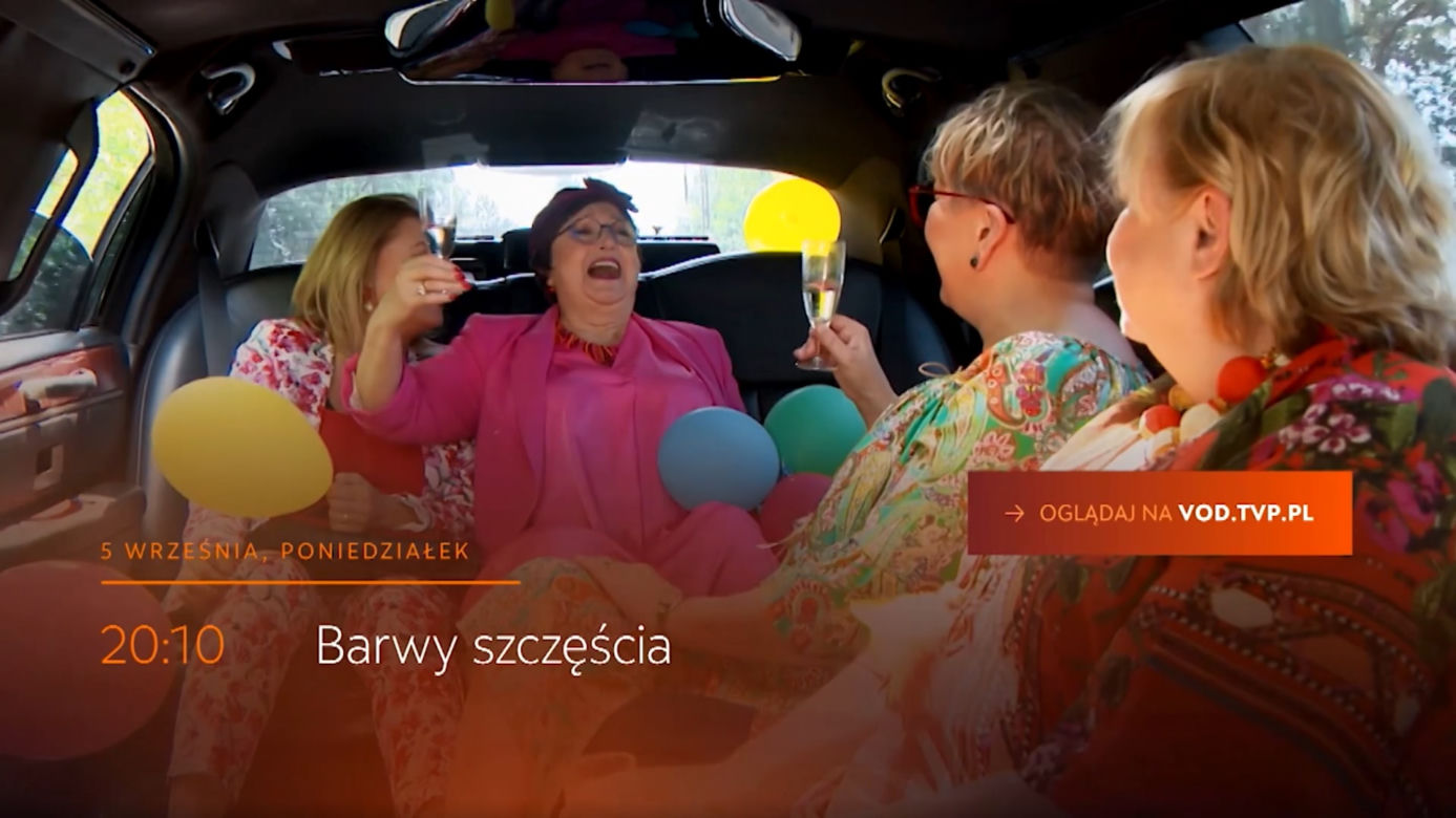 Barwy szczęścia po wakacjach 2022: Basia (Sławomira Łozińska), Irenka (Krystyna Tkacz), Róża (Anna Gronostaj), Jola (Małgorzata Potocka)