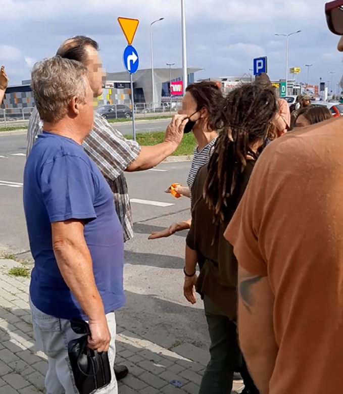 Blokada siedziby lasów państwowych