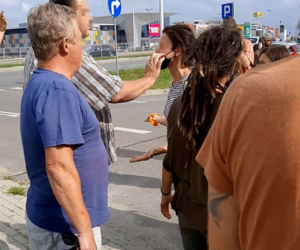 Blokada siedziby lasów państwowych
