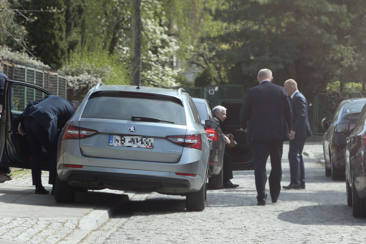 Wielka Sobota Jarosława Kaczyńskiego