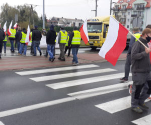 Protest rolników w Iławie 21.10.2020