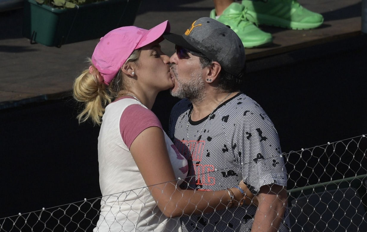 Diego Maradona i Rocio Oliva