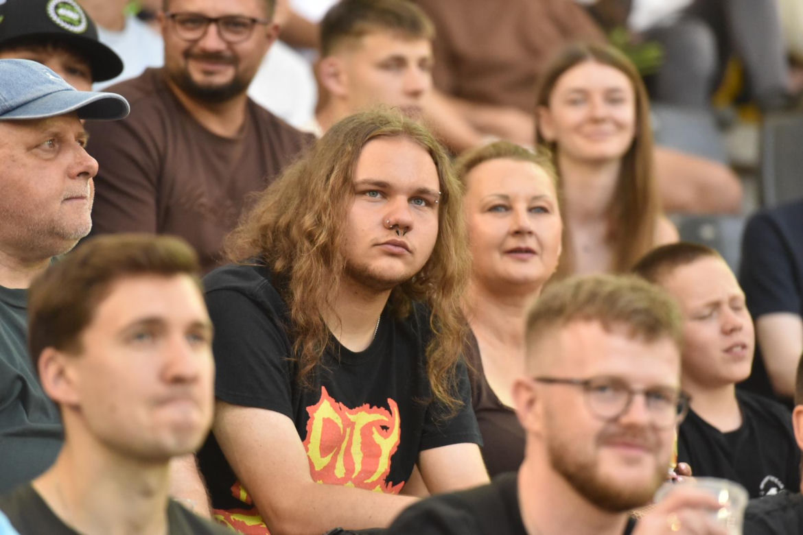 PRES Grupa Deweloperska Toruń - Orlen Oil Motor Lublin, zdjęcia kibiców z meczu 9. kolejki PGE Ekstraligi na Motoarenie