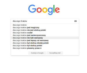 Kraków w Google. Jakich informacji szukamy najczęściej? Wyniki są zaskakujące! [GALERIA]