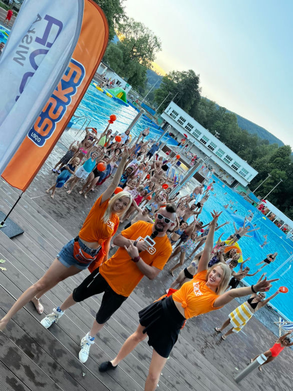 Basen w Wiśle otwarty do wieczora z ESKA Summer City