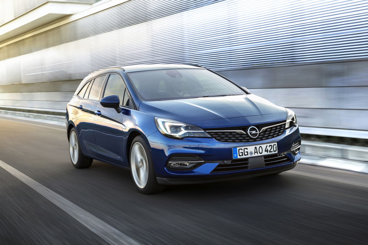 Opel Astra lifting 2020