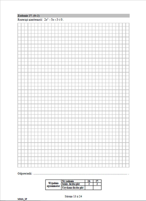 Matura poprawkowa 2019 - MATEMATYKA [ARKUSZE CKE, ZADANIA, ODPOWIEDZI]