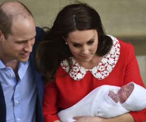 Kate Middleton pokazała trzecie royal baby