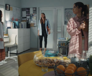 M jak miłość, odcinek 1904. Aneta (Ilona Janyst), Kasia (Paulina Lasota), Anka (Katarzyna Russ)