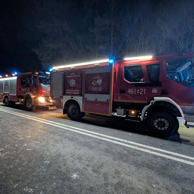 Wypadek pod Iławą, sześć osób w szpitalu