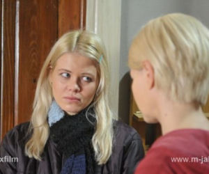 M jak miłość. Kaśka (Ewelina Serafin), Hanka Mostowiak (Małgorzata Kożuchowska)