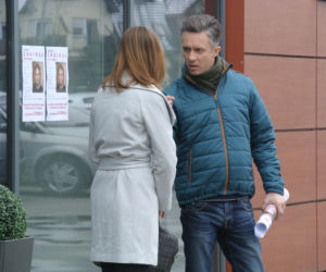 Pierwsza miłość. Tola (Anna Gzyra) Artur (Łukasz Płoszajski)