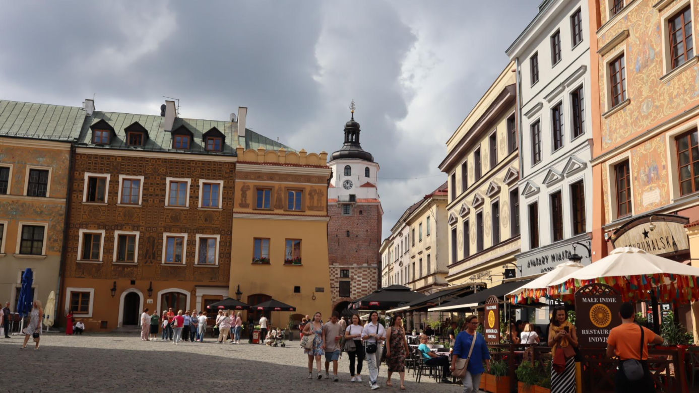 Piękny dzień nad Zalewem Zemborzyckim. Tak lublinianie łapali ostatnie promienie słońca 