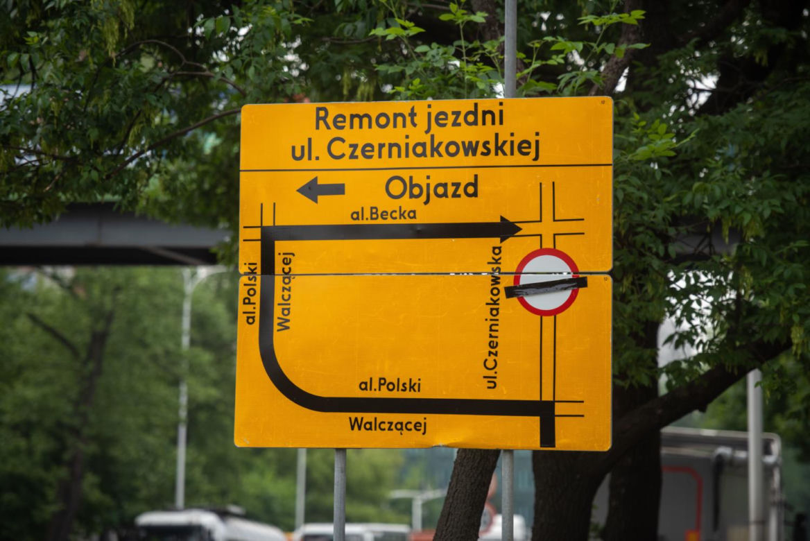 Remont Czerniakowskiej