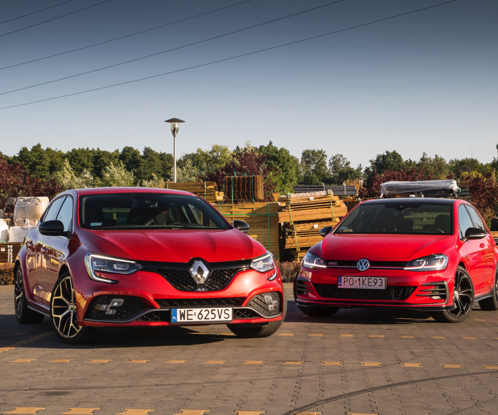 Renault Megane R.S. Trophy 1.8 TCe 300 KM EDC vs. Volkswagen Golf GTI TCR 2.0 TSI 290 KM DSG7