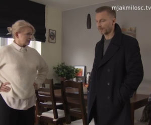 M jak miłość odc. 1644. Andrzej Budzyński (Krystian Wieczorek), Marta (Dominika Ostałowska)