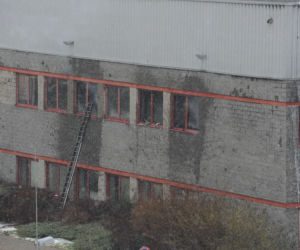Warszawa Annopol: Pożar na Białołęce