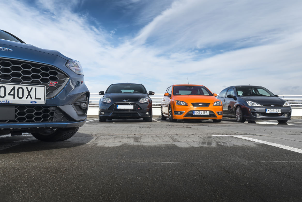 Ford Focus ST - cztery generacje hot-hatcha