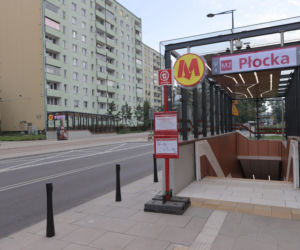 Zamknięte stacje metra na Woli