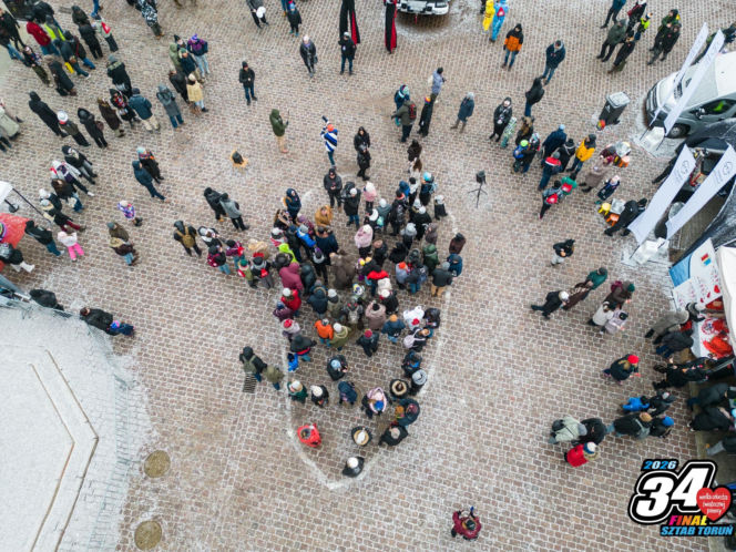34. Finał Wielkiej Orkiestry Świątecznej Pomocy w Toruniu. Zdjęcia ze starówki