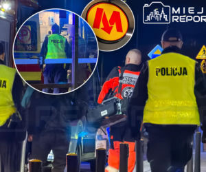 Groźny wypadek w metrze. Mężczyzna upadł na torowisko, ruch był wstrzymany