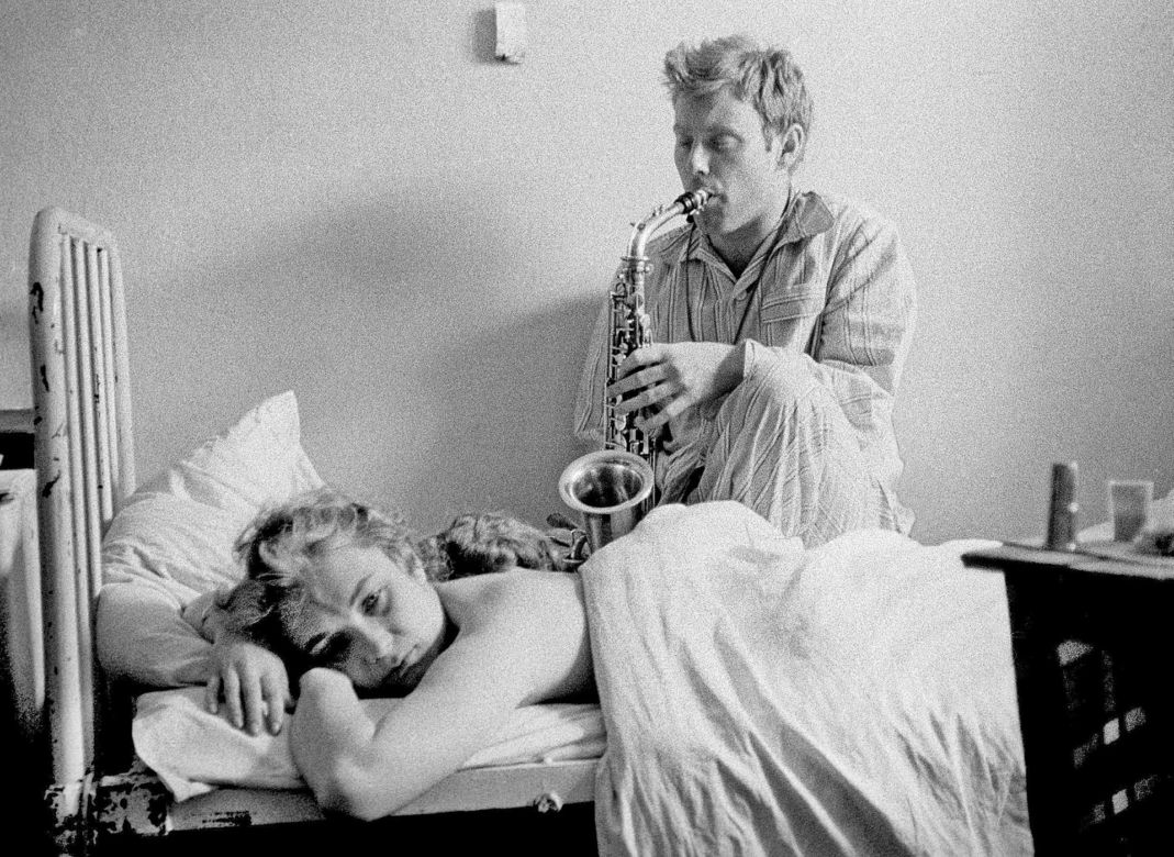 Krzysztof Komeda i Zofia Komedowa-Trzcińska, jazzman i jego muza, szalona dziewczyna.