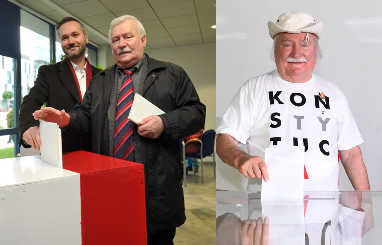 Wybory prezydenckie 2020 oraz 2015