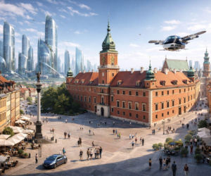 Tak będzie wyglądać Polska za 100 lat według AI. Warszawa zmieni się nie do poznania